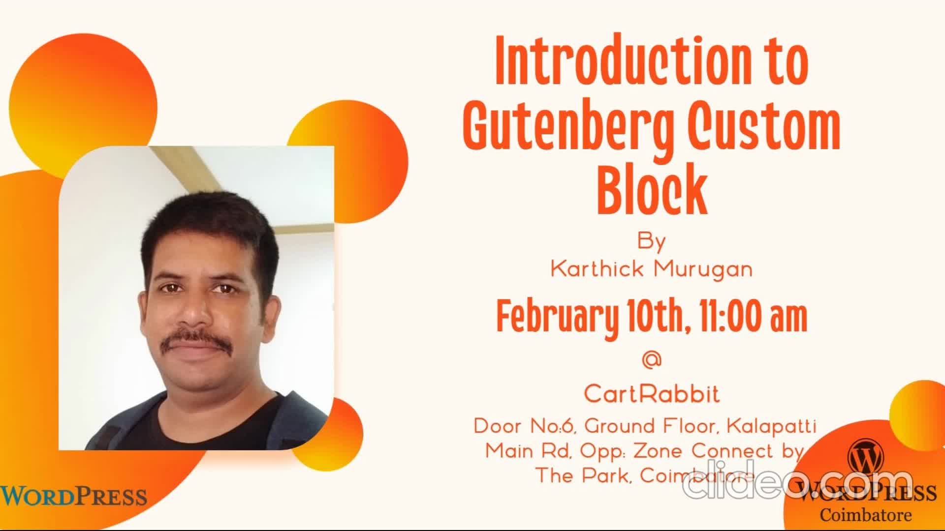 Introduction to WordPress Custom Gutenberg Blocks
