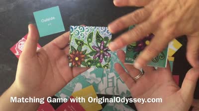 Matching cards game with Original Odyssey (1)