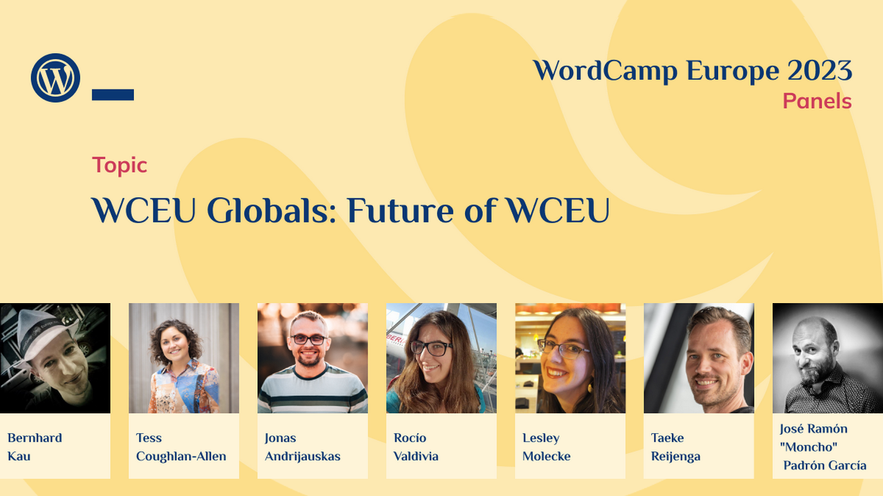 WCEU Globals: future of WCEU