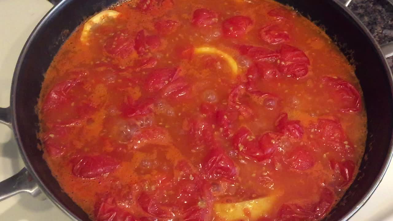 Step 5: Tomato Lemon Sauce A New View of Healthy Eating