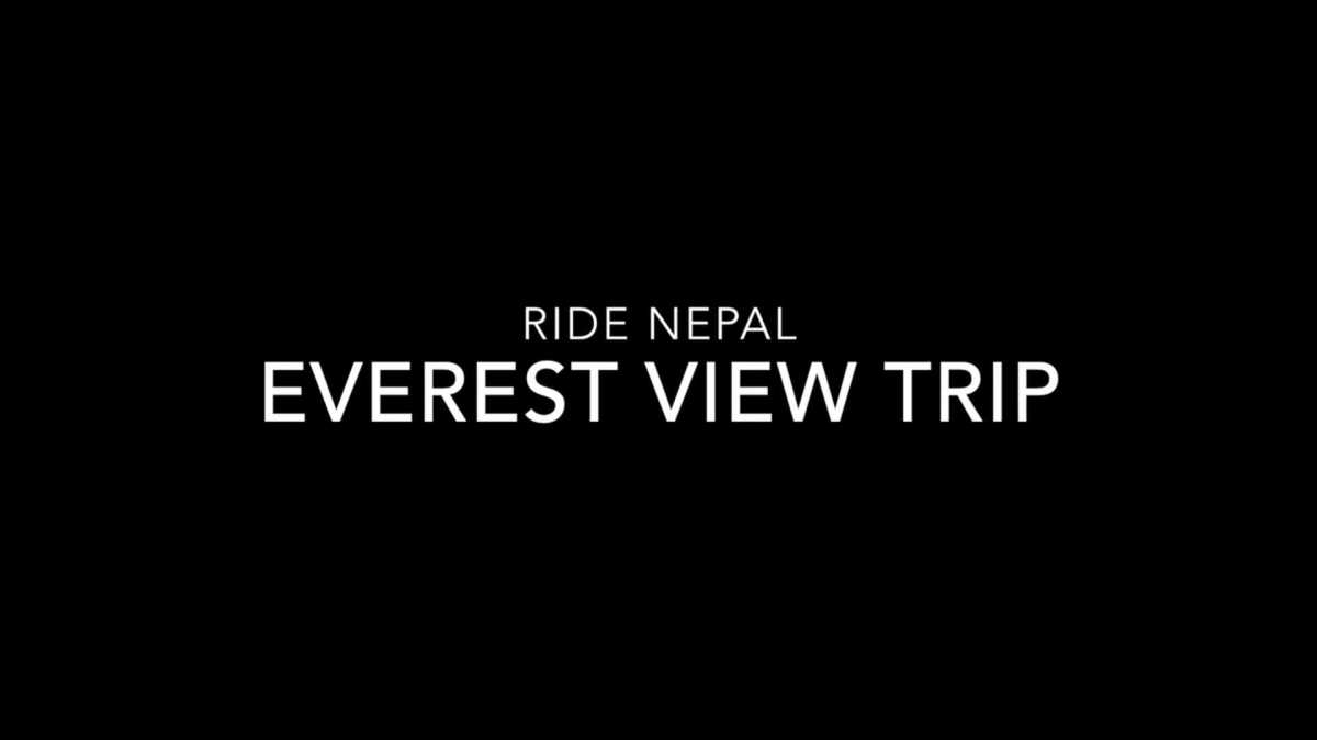 The Beginning of Ride Nepal