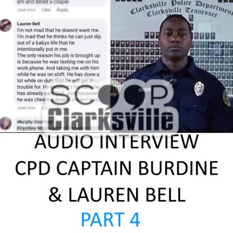 #4 CPD Captain Burdine Interview w/Lauren Bell