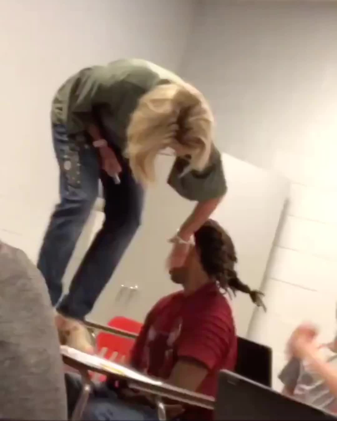 Video Shows South Carolina Teacher Using Her Foot to Wake Sleeping Student