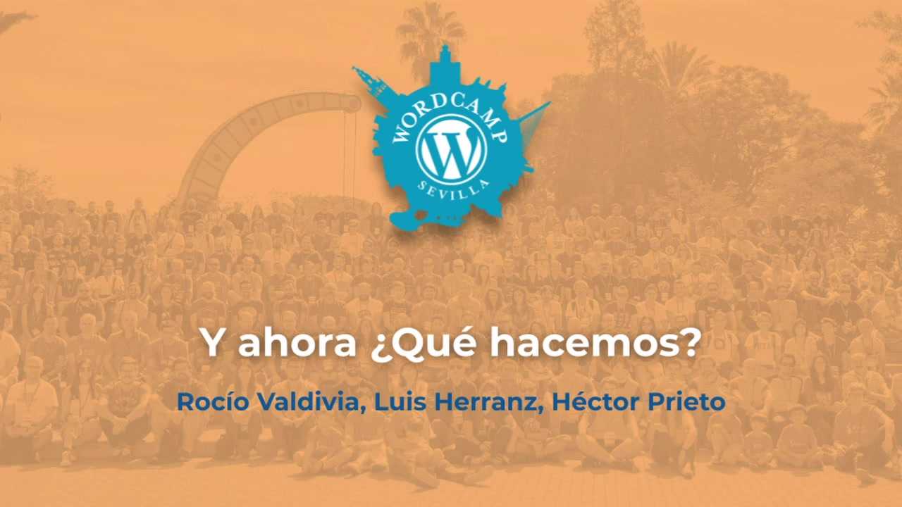 Rocio Valdivia, Luis Herranz y Hector Prieto – Y ahora qué hacemos