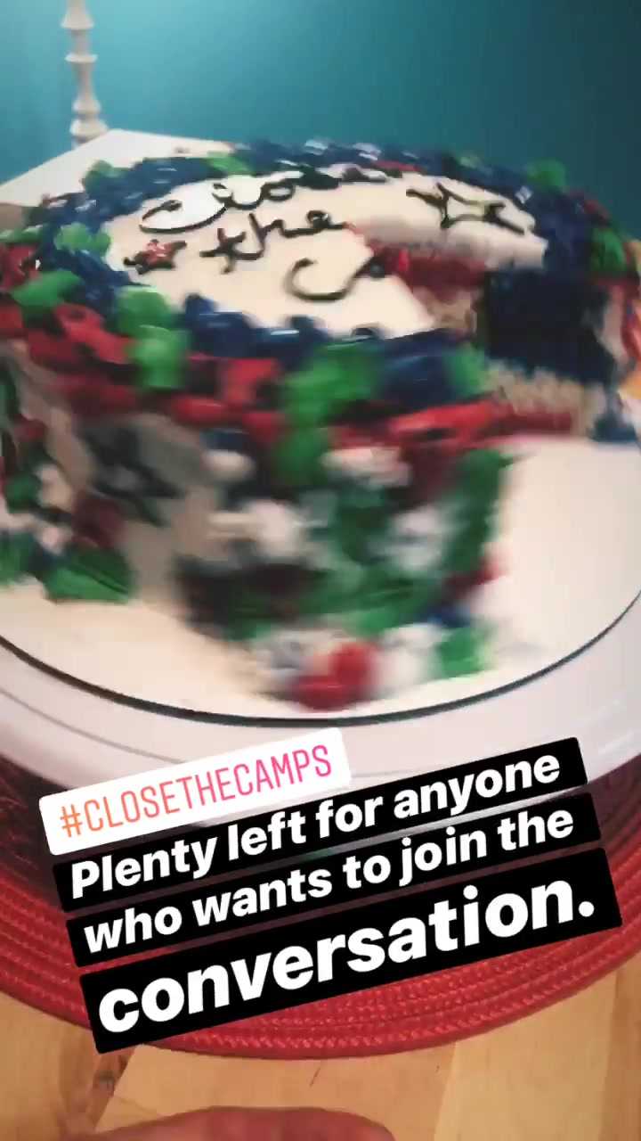 Close the Camps Cake
