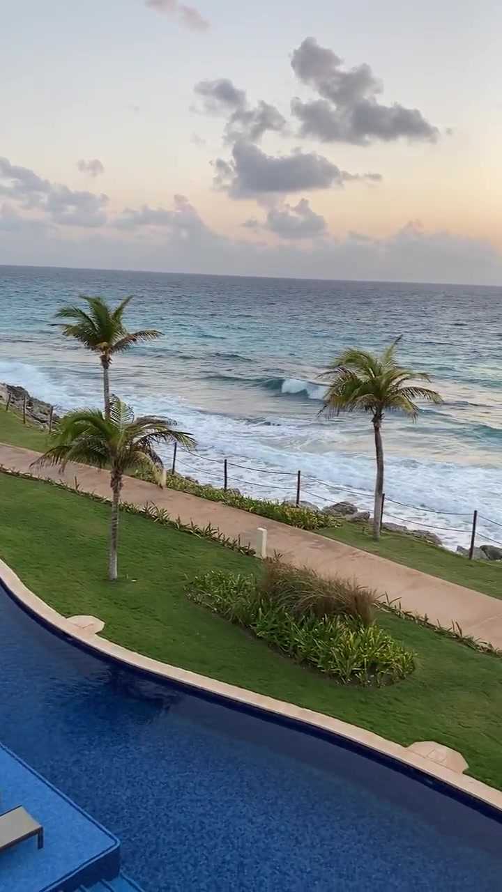 View from the room at Hyatt Ziva Cancun | Your Food Fantasy