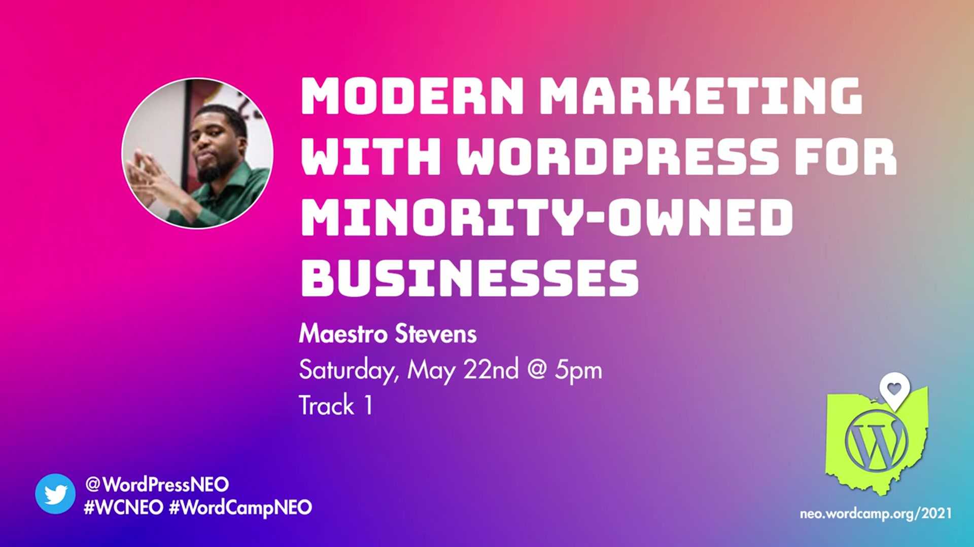 Maestro Stevens: Modern marketing with WordPress for minority-owned businesses