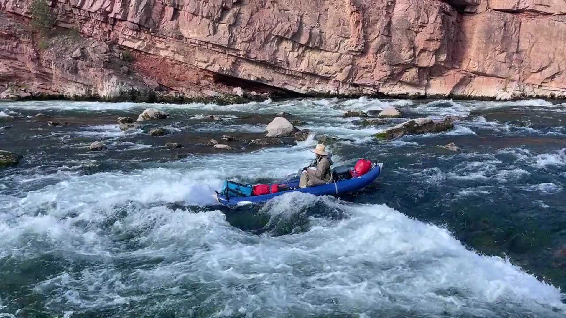 Red Creek Rapids on the Green River