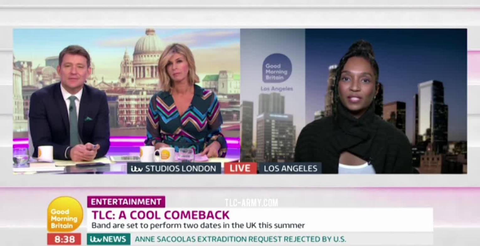 Chilli interview on Good Morning Britain TLC-ARMY.COM