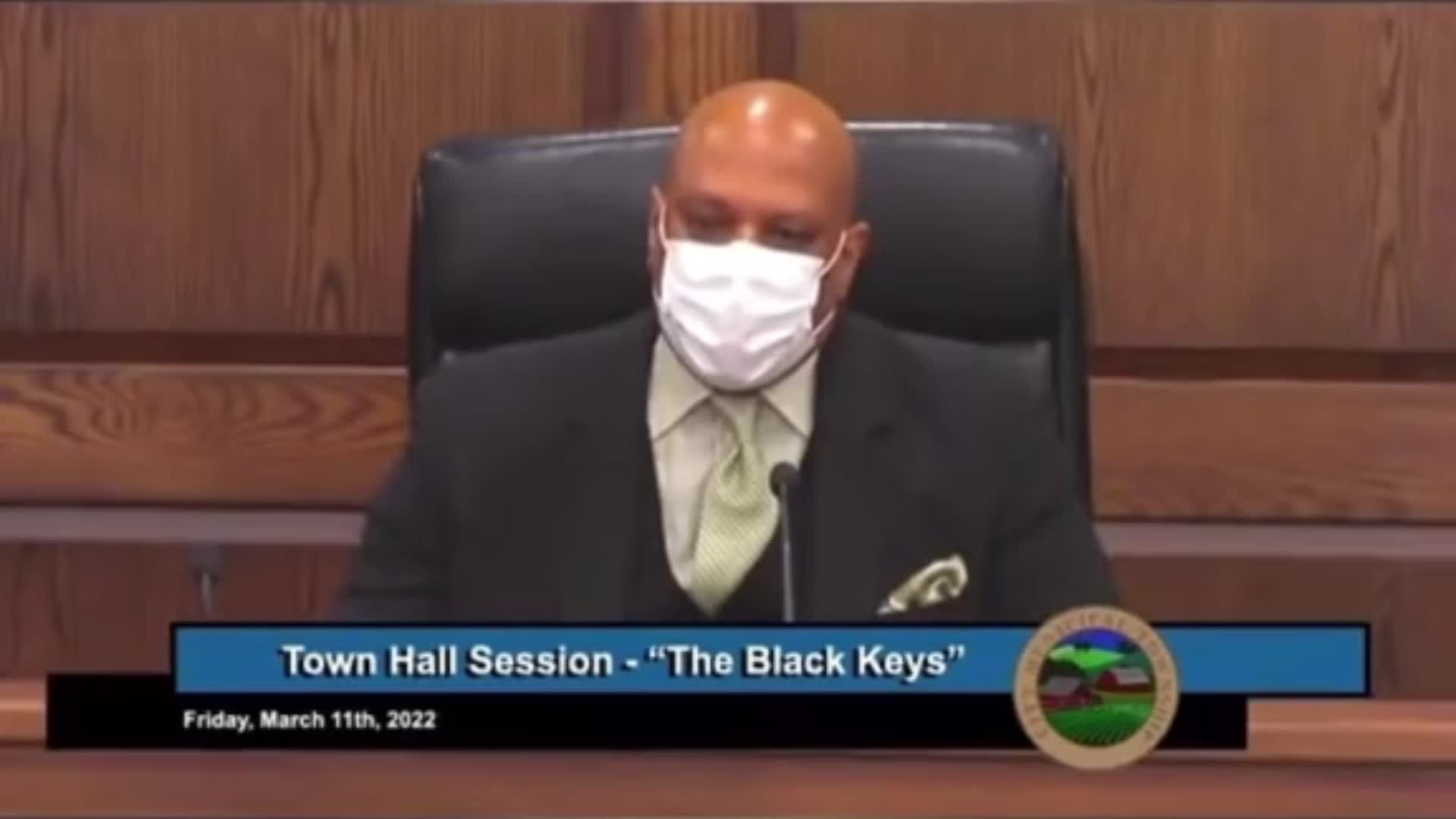 Chagrin falls Black Keys Karen town hall meeting