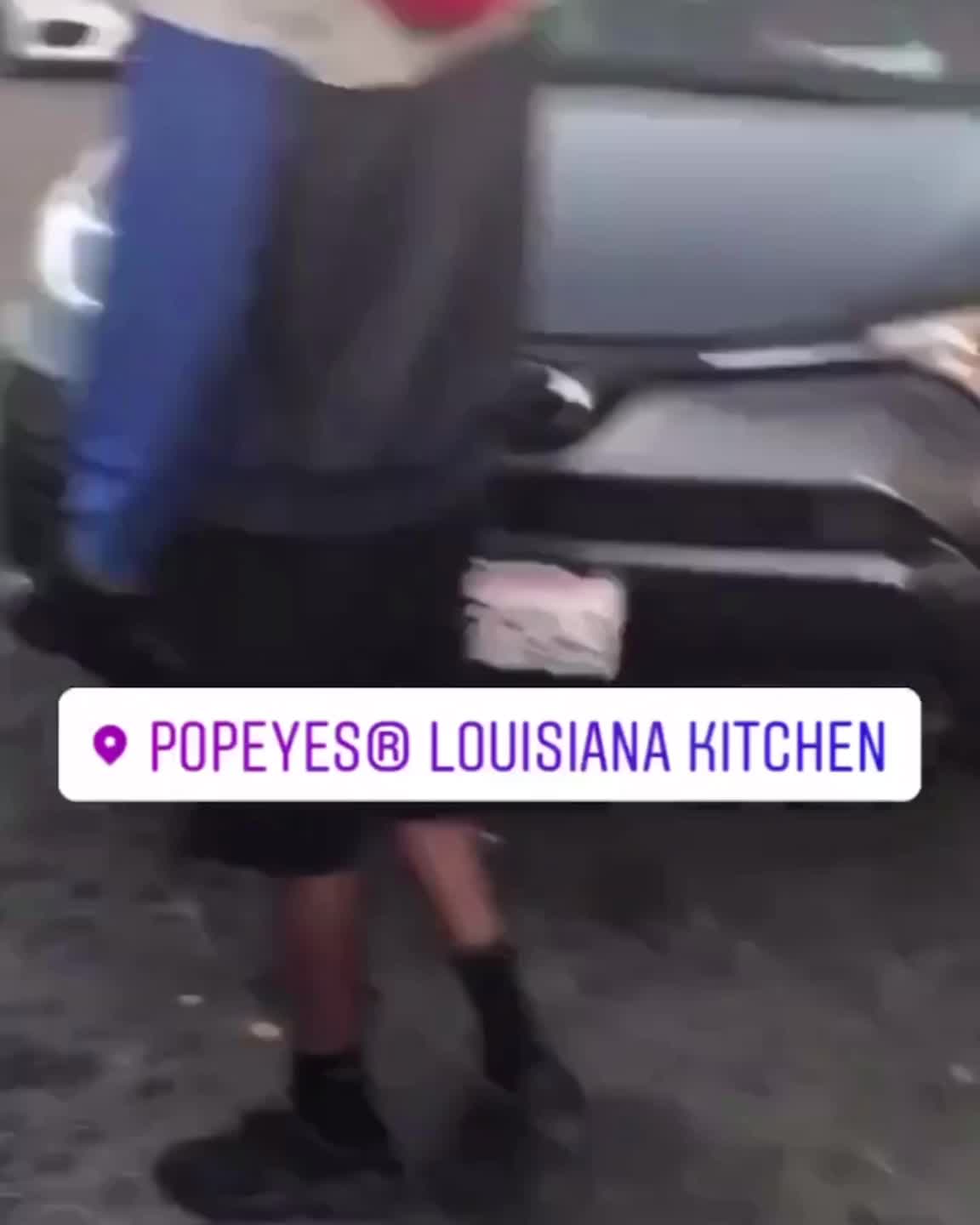 Woman Destroys Her Own Car Trying to Get Popeyes Chicken Sandwich (2)