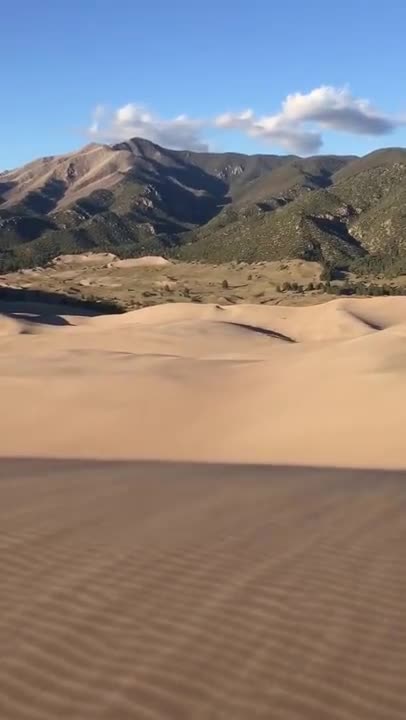 Sand In Motion (Great Sand Dunes National Park)