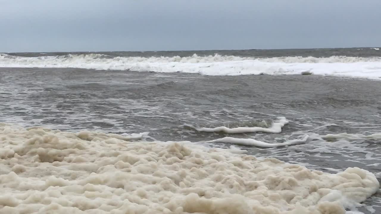 Heavy Surf Pounds Ortley Beach, Oct. 10, 2019