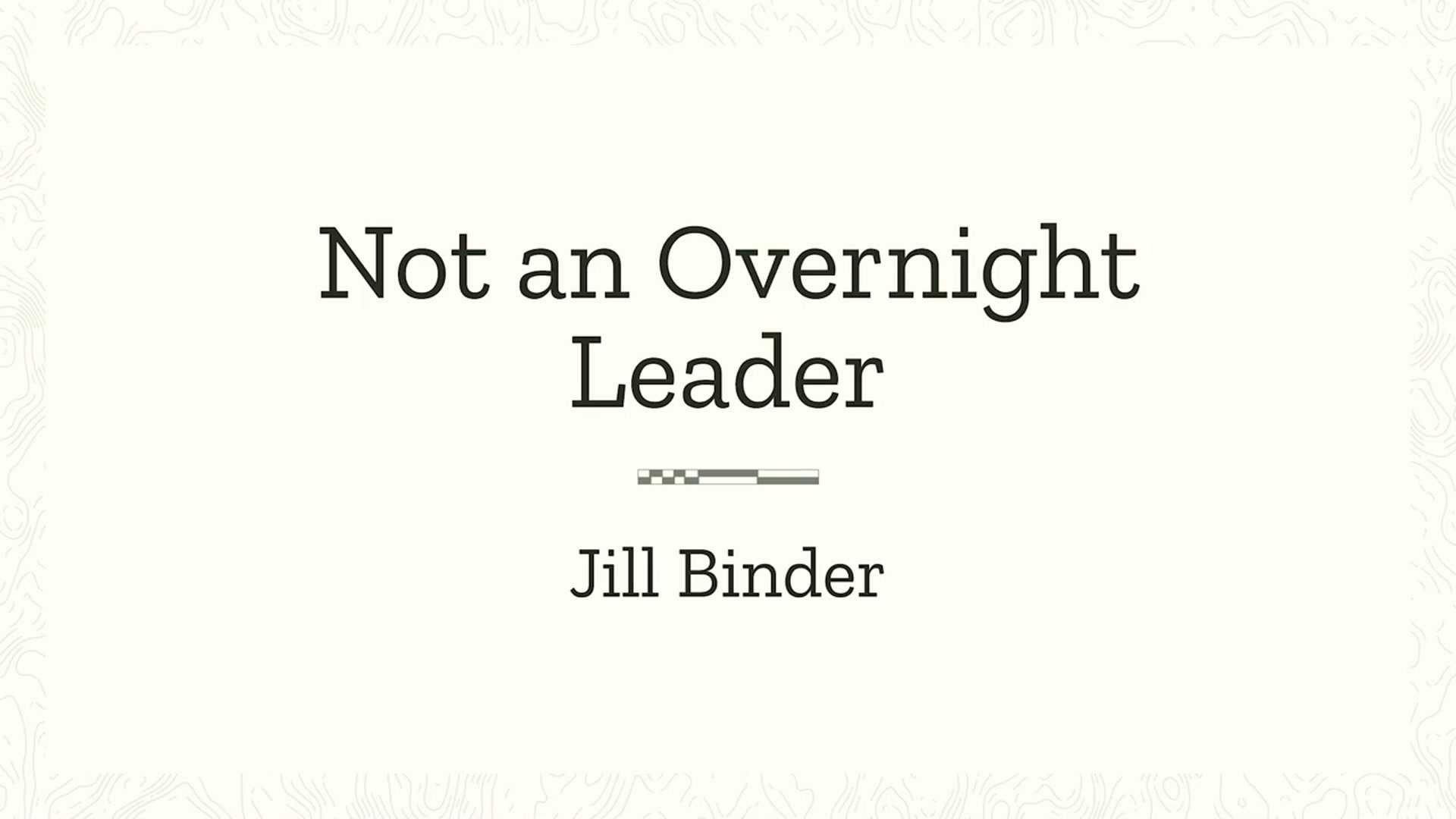 Jill Binder: Not an overnight leader: a celebration of my ten years of being empowered by WordPress