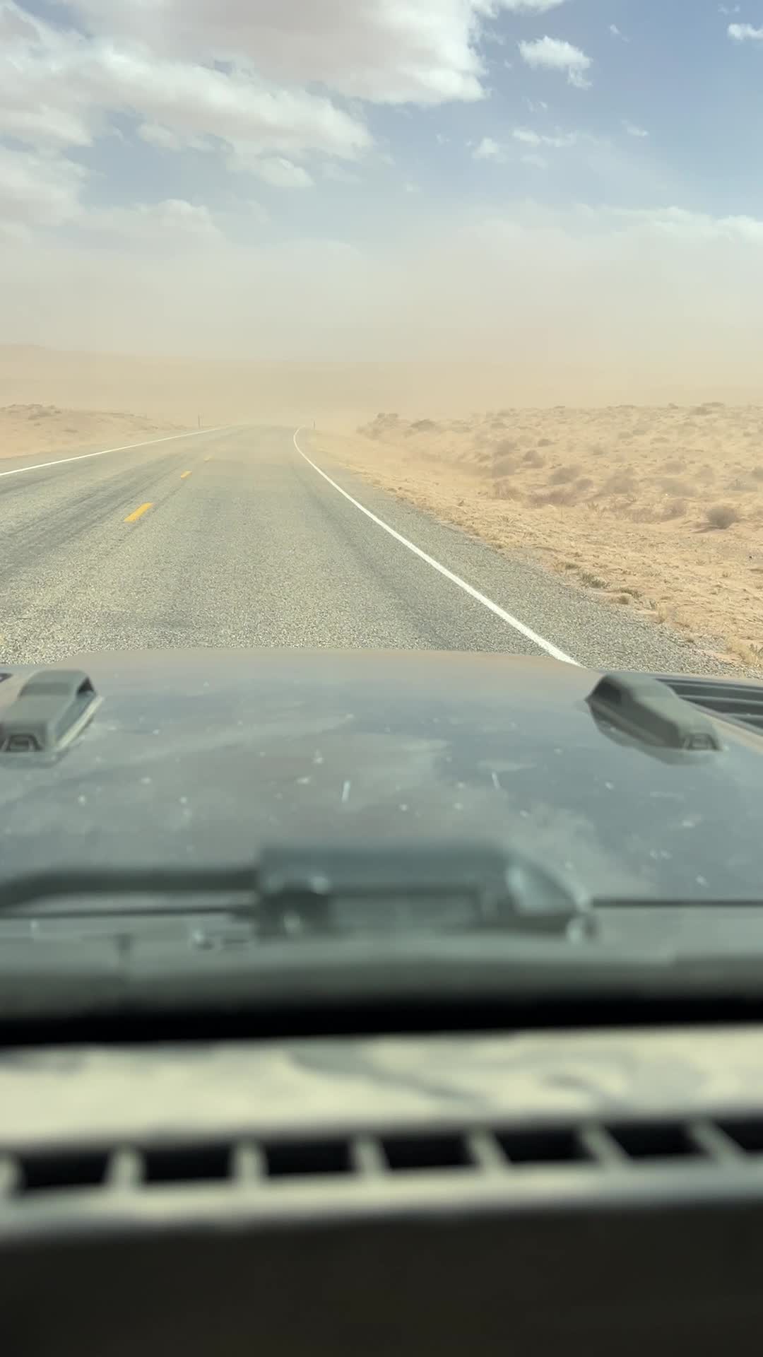 Driving Through a Sandstorm