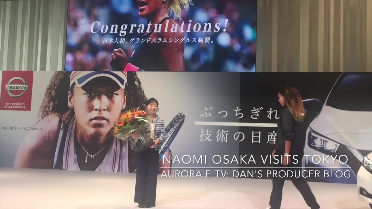 Naomi Osaka Visits Japan