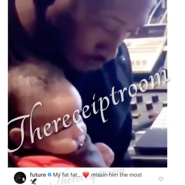 Future and his 8-month-old son Hendrix
