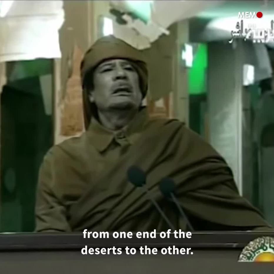 Remembering the death of Muammar Gaddafi