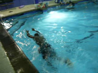 Howard In Swim Class 2nd Day October 7, 2014 001