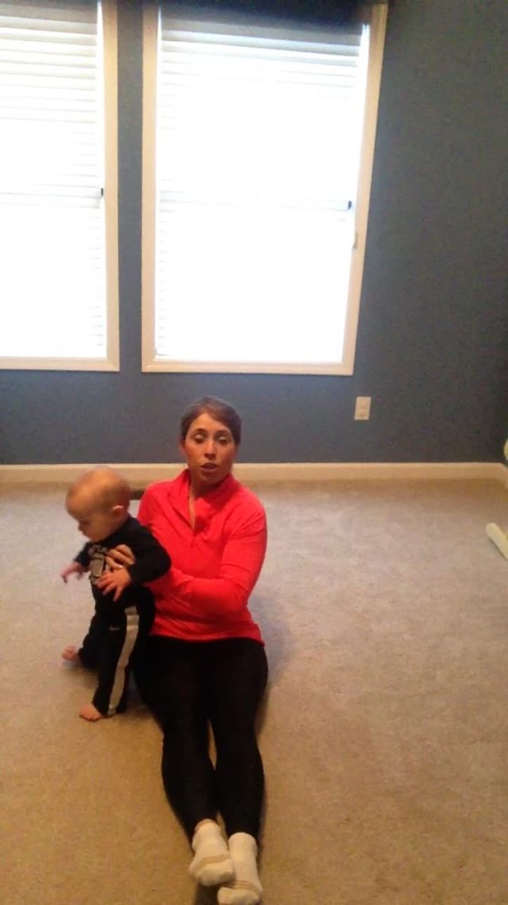 Exercise with Your Baby: Core Twists