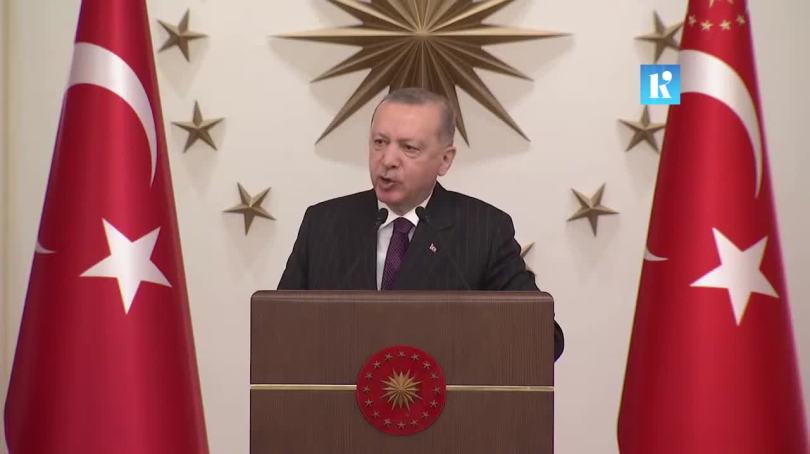 Ομιλία Ερντογάν προς τους πρέσβεις της ΕΕ [12/1/2021]