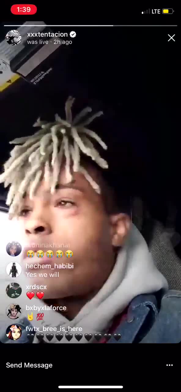 XXXTentacion's Last Instagram Live Video Before Shooting Death