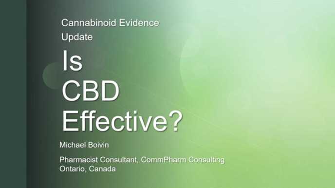 Is CBD Effective? - New Observational Study from New Zealand