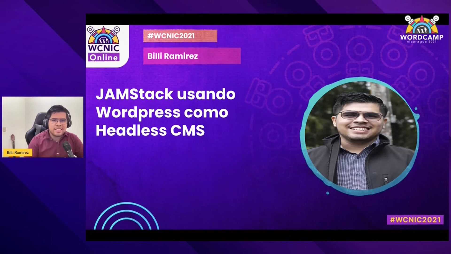 Billi Ramirez: JAMStack usando WordPress como Headless CMS