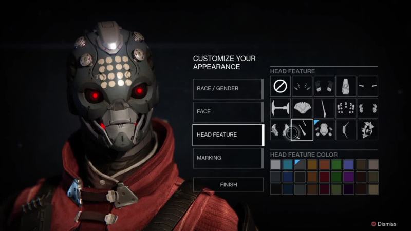 Appearance (Character Customization) - Destiny