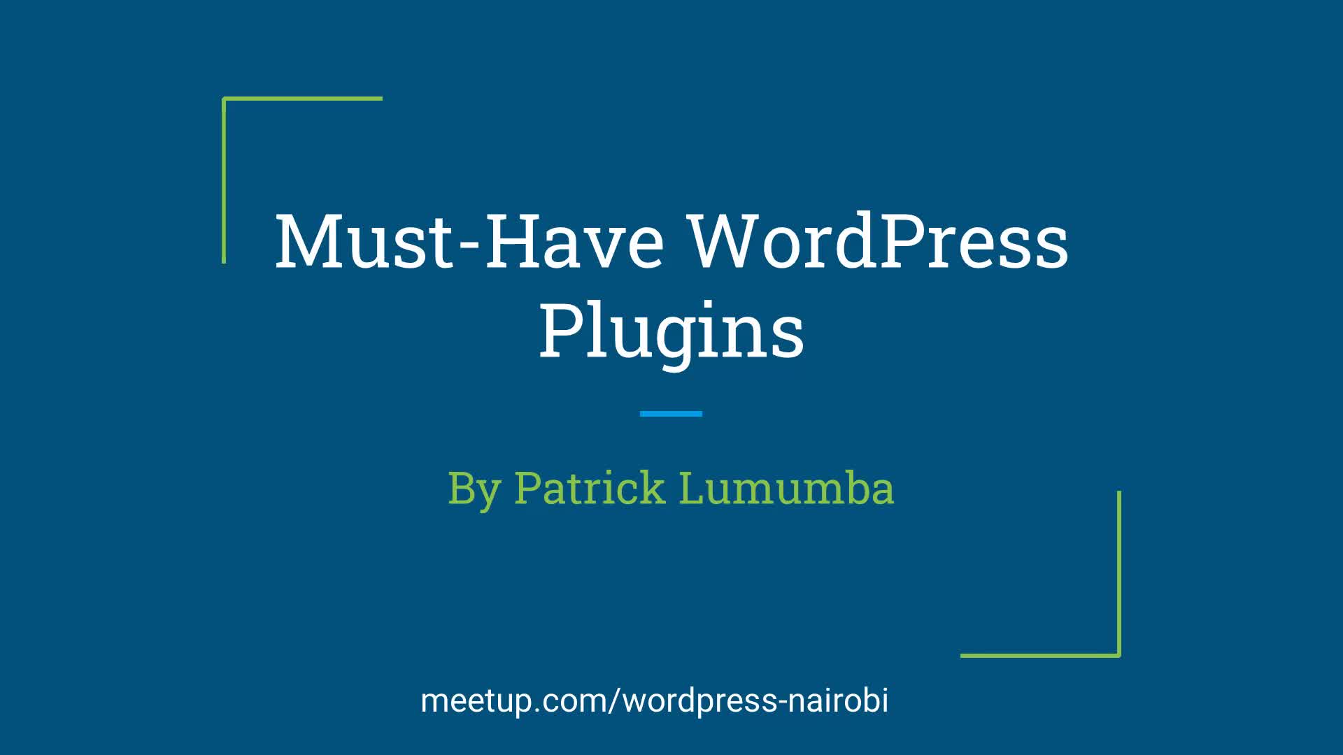 Must-Have WordPress Plugins for Every Website