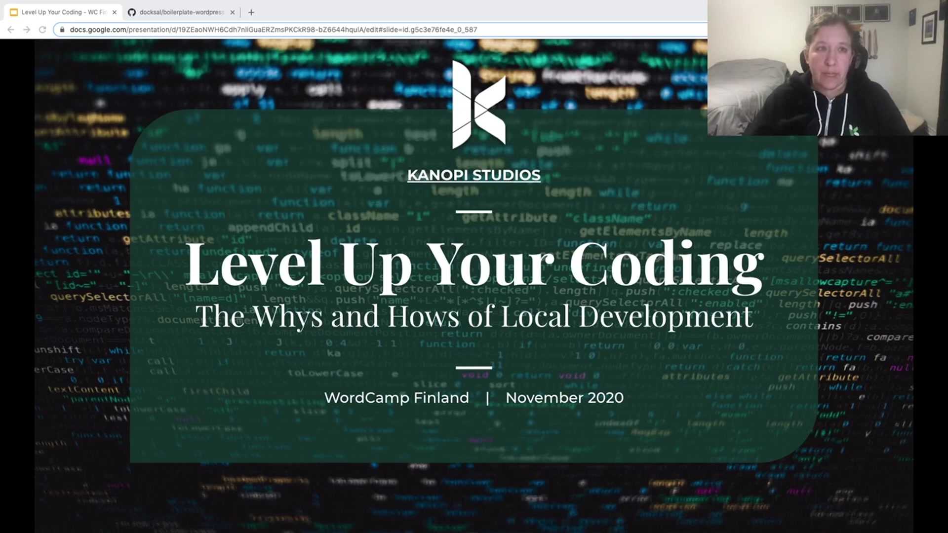 Miriam Goldman: Level up your coding: The whys and hows of local development