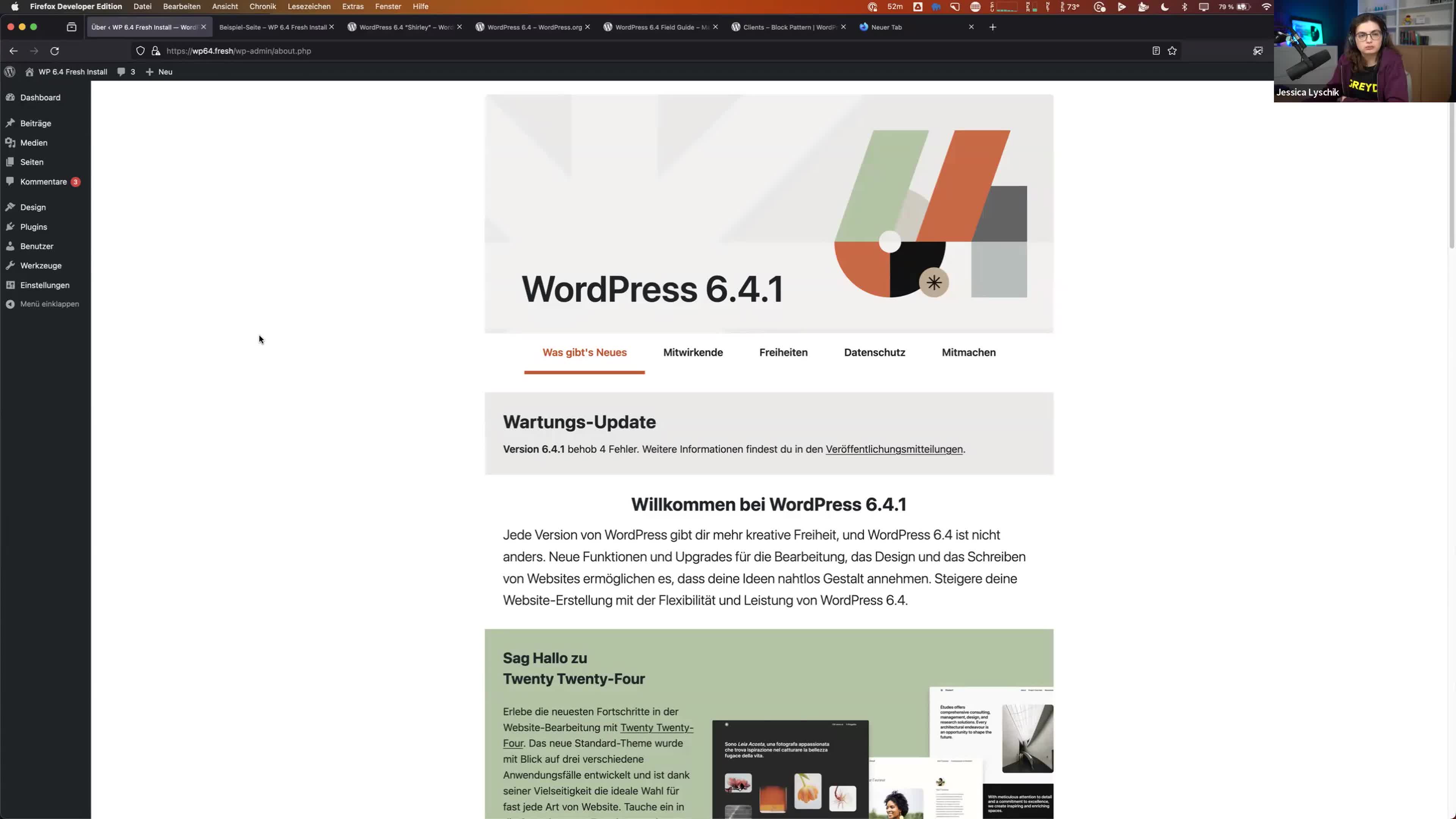 WordPress 6.4 und Twenty Twenty-Four (TT4)
