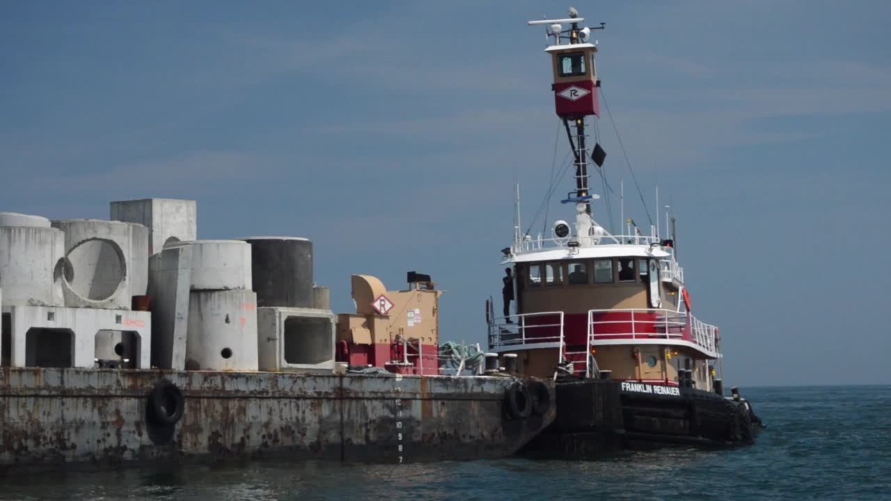 Building the Manasquan Inlet Reef