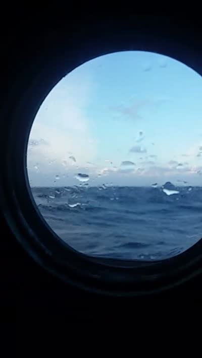 The view from the Quarter Berth